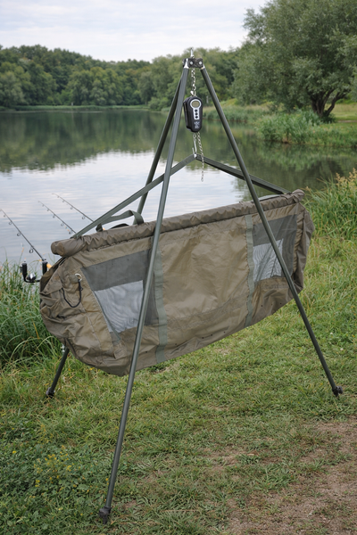 Трипод Carp Zoom&nbsp;Weighing TriPod, тринога з регулюванням висоти 133-159см CZ8074 фото