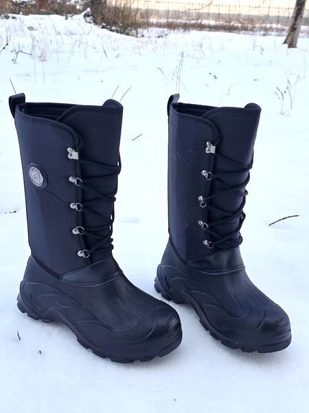 Зимові чоботи Solve Black KT6009702, водонепроникні сапоги, 43р. Arctic Grip Pro фото