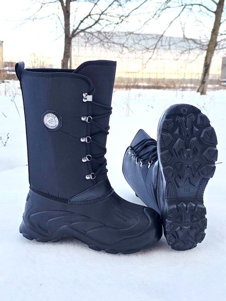 Зимові чоботи Solve Black KT6009702, водонепроникні сапоги, 43р. Arctic Grip Pro фото