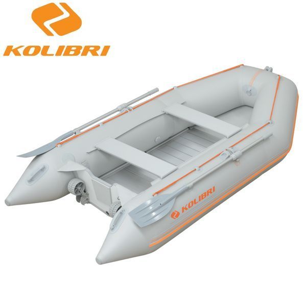 Лодка надувная моторная Kolibri КМ-280D + слань-книжка КМ-280D фото
