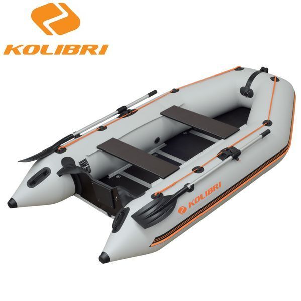 Лодка надувная моторная Kolibri КМ-280D + слань-книжка КМ-280D фото