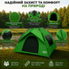 Намет туристичний автоматичний Carp Zoom Quick Set-Up Tent 3-місний CZ7075 фото 6
