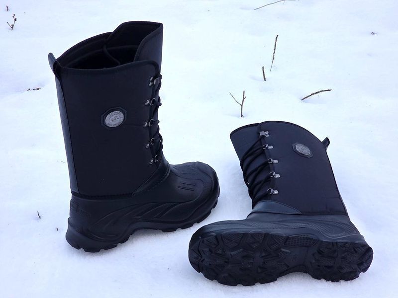 Зимові чоботи Solve Black KT6009702, водонепроникні сапоги, 43р. Arctic Grip Pro фото