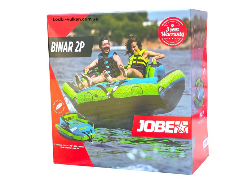 Многофункциональная водная плюшка Jobe Binar Towable 2P 230223001 фото