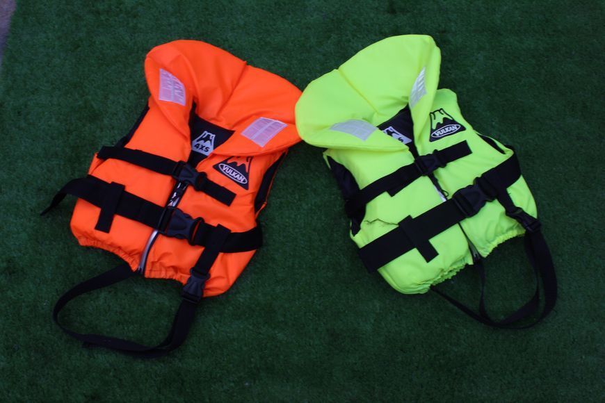 Дитячий рятувальний жилет Vulkan Neon orange (20-30 кг) Neon orange M/L фото