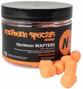Бойлы СС Moore NS1 Dumbell Wafters Orange 10x14мм 65шт + бустер NS1 90295 фото