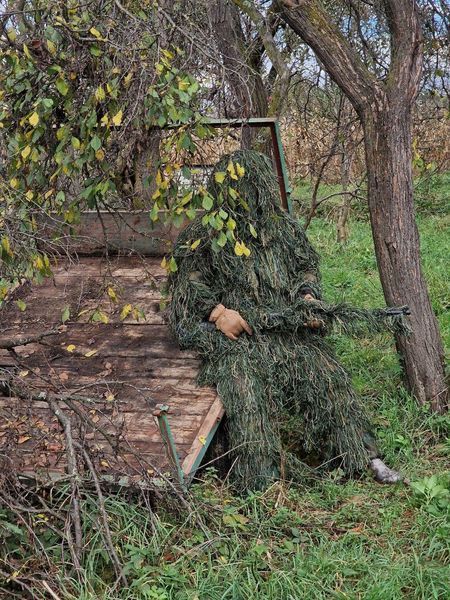 Охотничий маскировочный костюм 4 в 1 Костюм "Леший" фото
