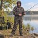 Мужской демисезонный костюм Алова на флисе для охоты и рыбалки: куртка + полукомбинезон-трансформер Костюм алова снайпер фото 13