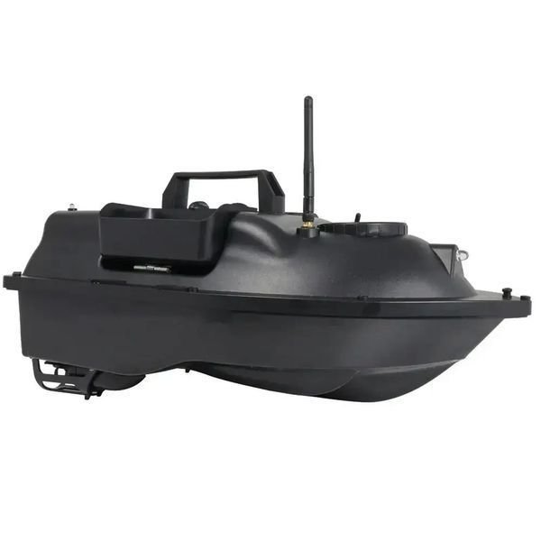 Кораблик з потужним двигуном для риболовлі Flytec GPS RC V010 Black (3 бункери)  12000mah Flytec GPS RC V010 Black фото