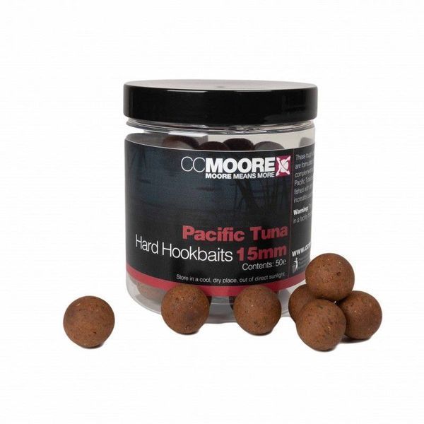 Бойлы CC Moore Pacific Tuna Hard Hookbaits 15мм 50шт 90236 фото