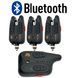 Набор сигнализаторов на 3 удилища с пейджером и Bluetooth BL1518 3+1 Black фото 5