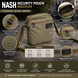 Мужская барсетка Nash Security Pouch Medium T3581 фото 2